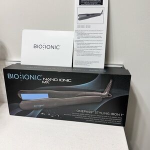 Bio Ionic Nano Ionic MX OnePass Styling Iron - Black